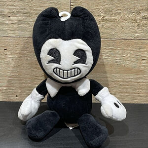 Bendy And The Ink Machine Bendy 9" Plush Stuffed Toy Black White 2017 Flaws READ